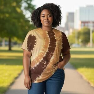 American Eagle Tie-Dye T-Shirt Soft Comfortable Medium